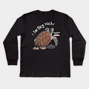 Hawksbill Turtle Kids Long Sleeve T-Shirt